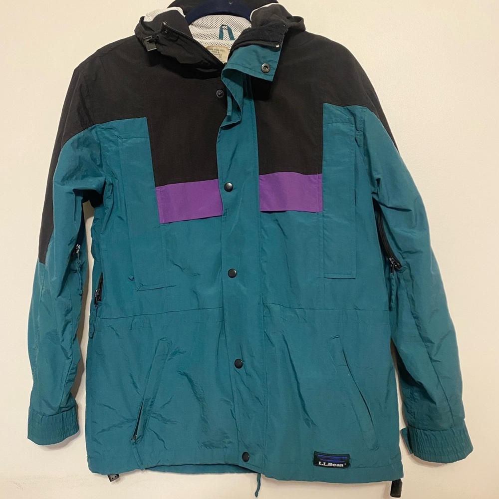 VTG L.L. Bean Parka Windbreaker Jacket, Unisex‎ S